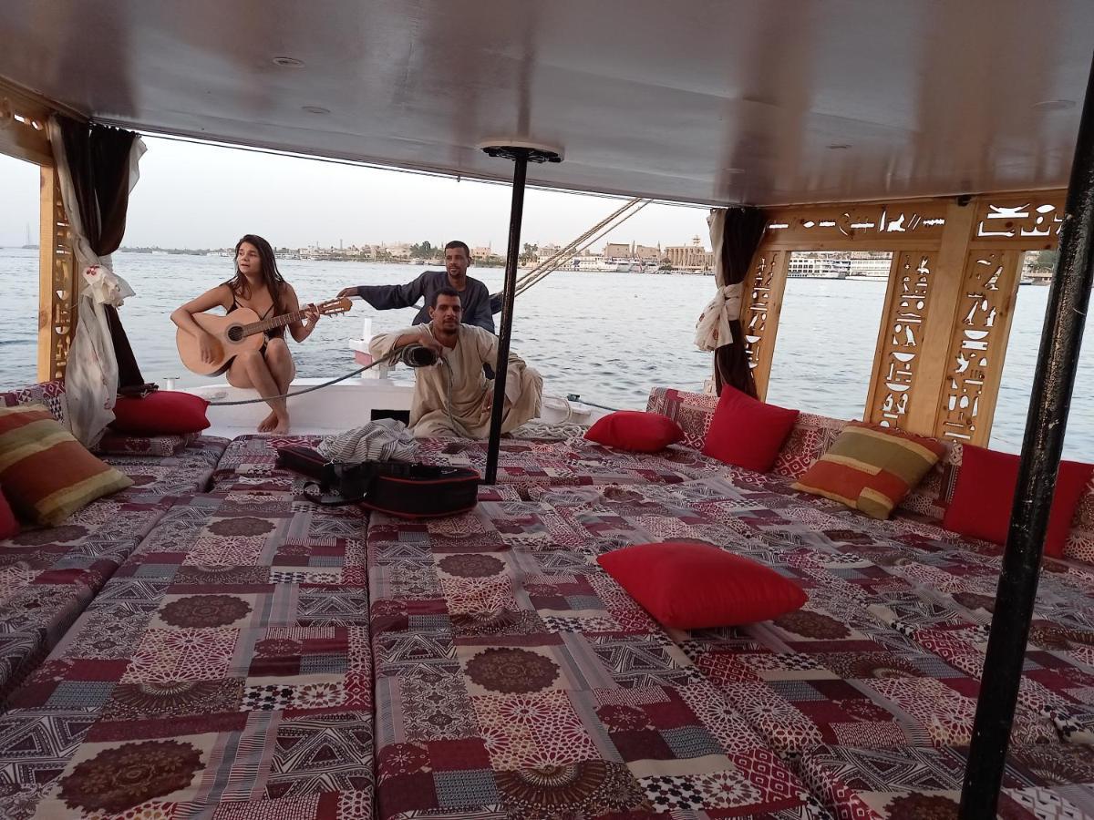 Nile Sunrise Boat for Private Rental Luxor Exterior foto