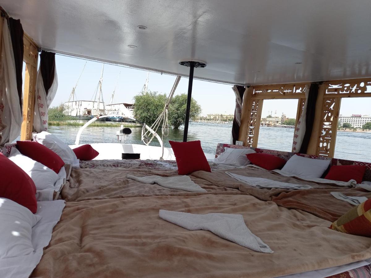 Nile Sunrise Boat for Private Rental Luxor Exterior foto