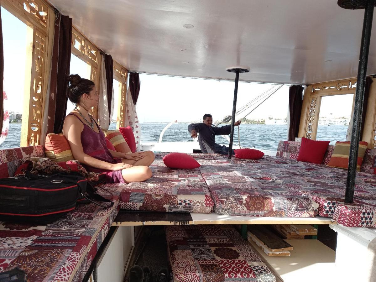 Nile Sunrise Boat for Private Rental Luxor Exterior foto
