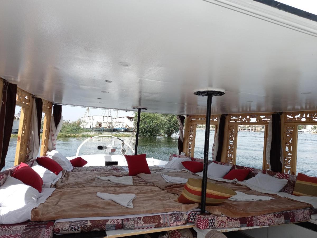 Nile Sunrise Boat for Private Rental Luxor Exterior foto
