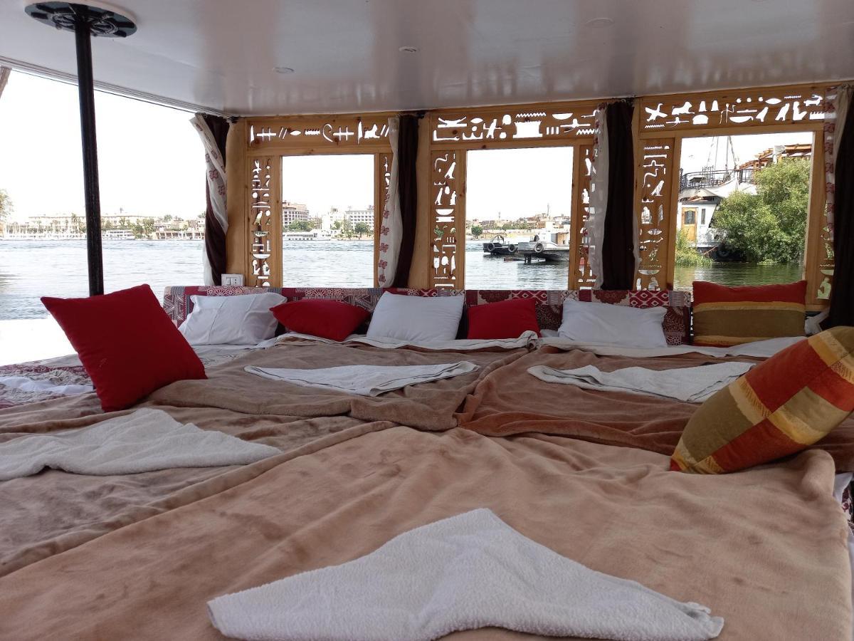 Nile Sunrise Boat for Private Rental Luxor Exterior foto