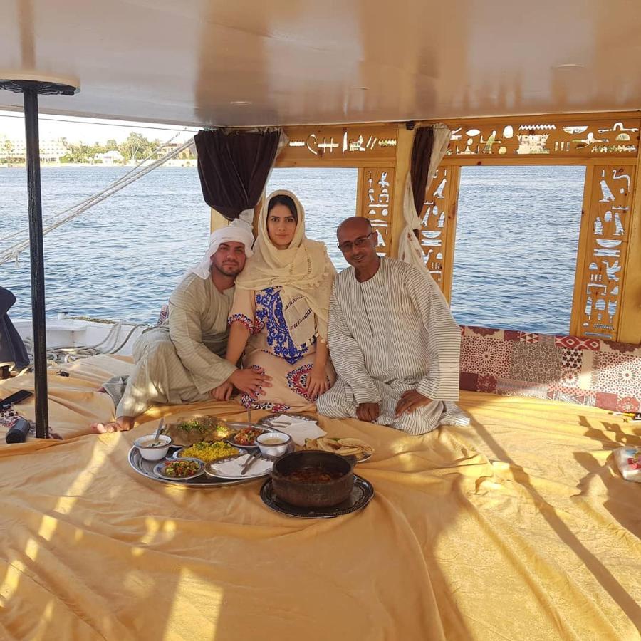 Nile Sunrise Boat for Private Rental Luxor Exterior foto