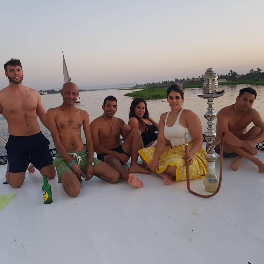Nile Sunrise Boat for Private Rental Luxor Exterior foto